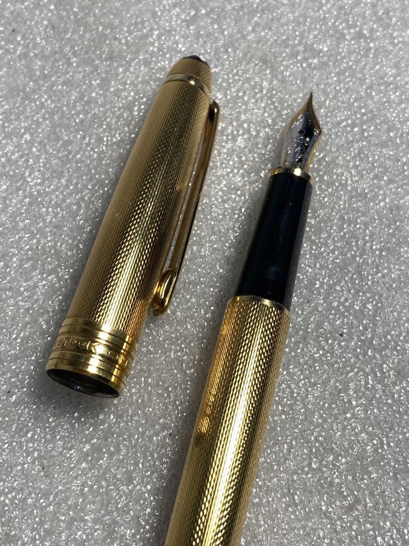 MONTBLANC 万年筆　18K 480 750 Montblanc Meisterstuck Pix 18k 750 4810 Fountain Pen - FREE