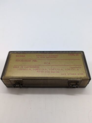 RCA Replacement Needle Stylus For RCA Cartridge RPM 200 Series - Picture 2 of 2