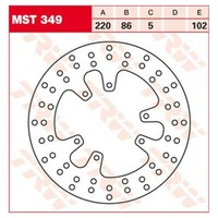 Bremsscheibe Starr MST349 FüR Yamaha Motorrad