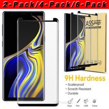 2/4/6 PCS Premium Tempered Glass Screen Protector Film For Samsung Galaxy Note 9