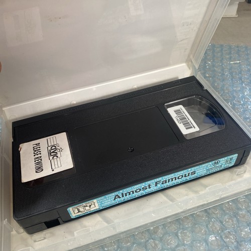 Almost Famous - Big Box Ex Rental - VHS - Cleaned & Tested - Picture 4 of 4
