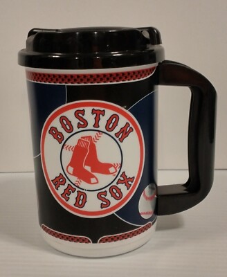 Boston Red Sox 2010 Whirley Drink Works Hard Plastic Travel Mug New
