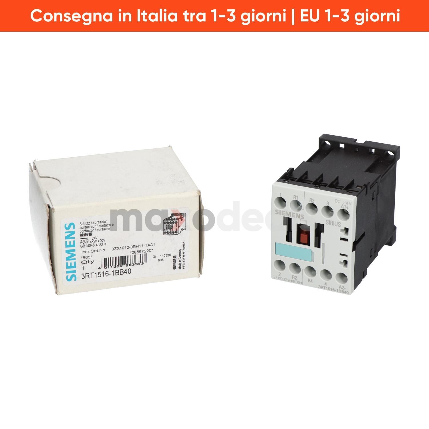 Siemens 3RT1516-1BB40 Contactor NEW NFP