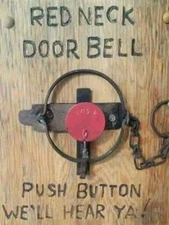 Funny Redneck Hillbilly Boor Bell  Refrigerator  / Tool  Box  Magnet