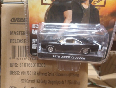 GREENLIGHT SUPERNATURAL JOIN THE HUNT Dean 1970 DODGE CHARGER | eBay