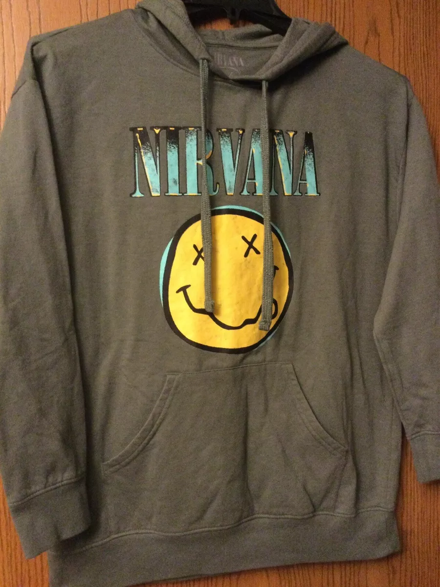 Nirvana Military Green Hoodie L