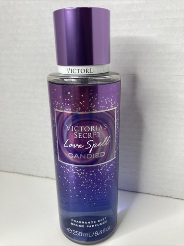 Victoria's Secret LOVE SPELL KANDIERT Duftnebel 8,4 Unzen NEU! Pfirsich Gumdrop FS