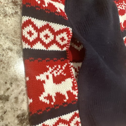 Dog Sweater Size Large Reindeer 16" Length - Picture 5 of 7
