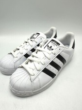 Adidas Originals Superstar J White Black Youth shoes DB1209 sz 4.5