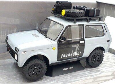 Solido 1/18 Scale Diecast S1807302 - Lada Niva Vlada 1980 - Grey