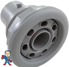 Hot Tub Volcano Floor Jet, 5", CMP, Typhoon 500, Multi-Port Power Jet, Gray