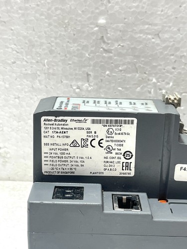ALLEN BRADLEY 1734-AENT SERIE-B POINT l/0 - Foto 2 di 7