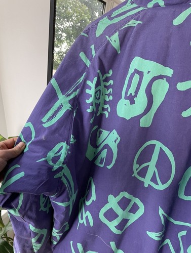 QuikSilver vintage Y2k rare anorak jacket L - Picture 6 of 9