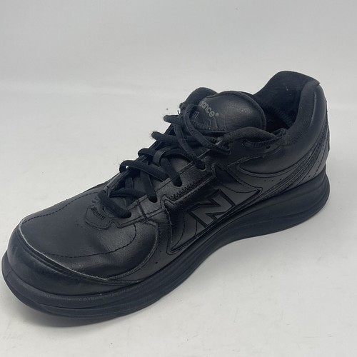 New Balance 577v1 Shoes Womens 9 B Black Leather Walking Comfort Lace Up - Picture 8 of 15
