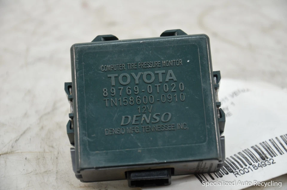 Toyota Venza 2011 TPMS módulo de control #89769-0T020 Foto 3 de 4