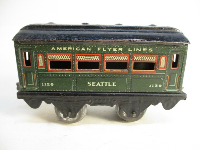 American Flyer 1120 Pullman Blue Litho 