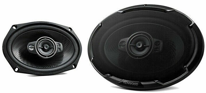 AUTHENTIC Kenwood KFC-6996PS 650 Watts 6" x 9" 5-Way Car Audio Speakers