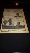 Jaye P. Morgan Eddy Arnold David Houston 1957 RCA Promo Poster Ad Framed!