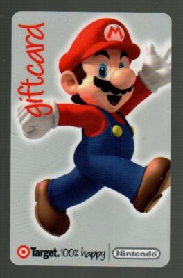 TARGET Australia Mario, 100% Happy 2009 Gift Card $0