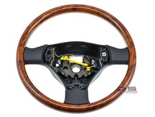 Wood Steering Wheel Vw Passat B5 W8 Bora Vento Golf Mk4 Jetta Gt R32 1j0419091bq