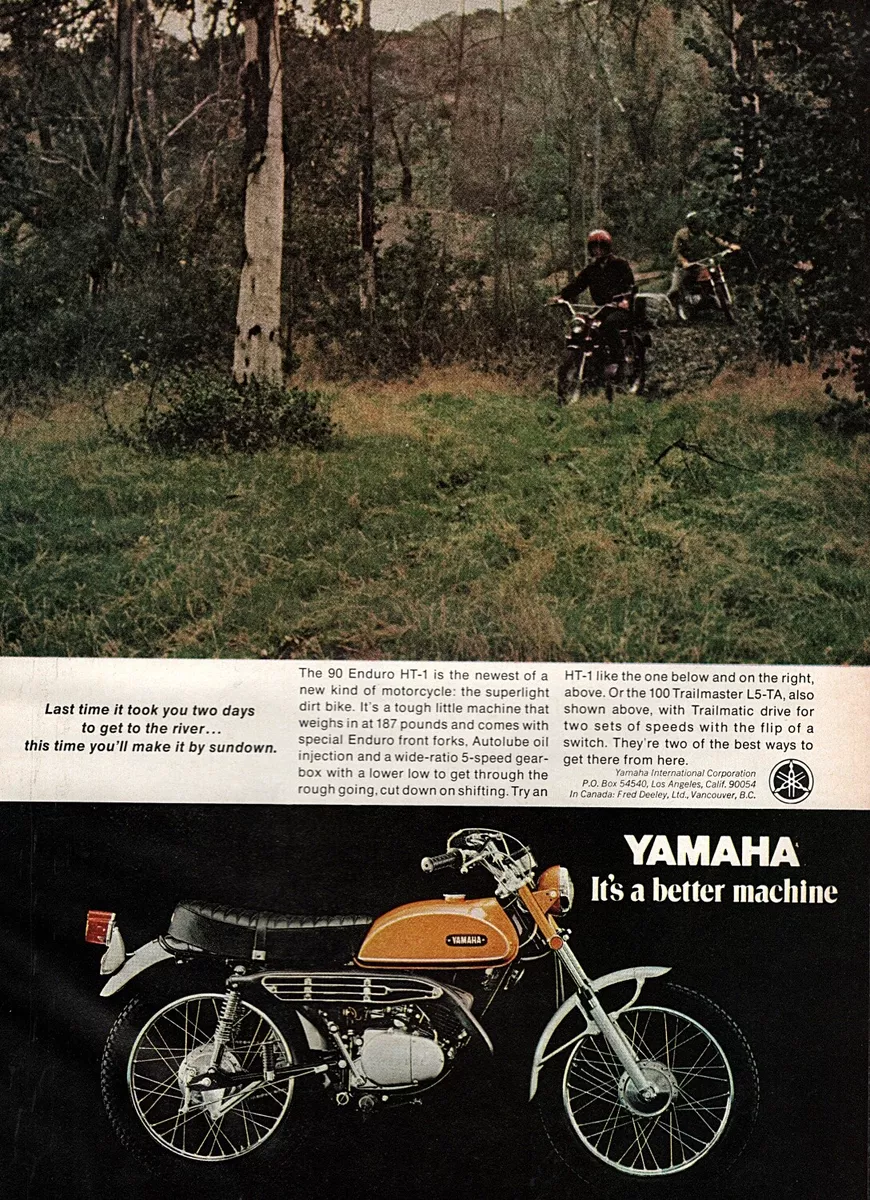 Yamaha 90 dirt outlet bike for sale