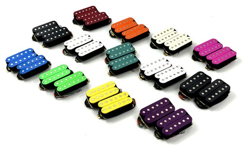 Dragonfire SCREAMERS Humbucker Pickup SET Bridge & Neck HH Pickups, Color Choice - Picture 4 of 52
