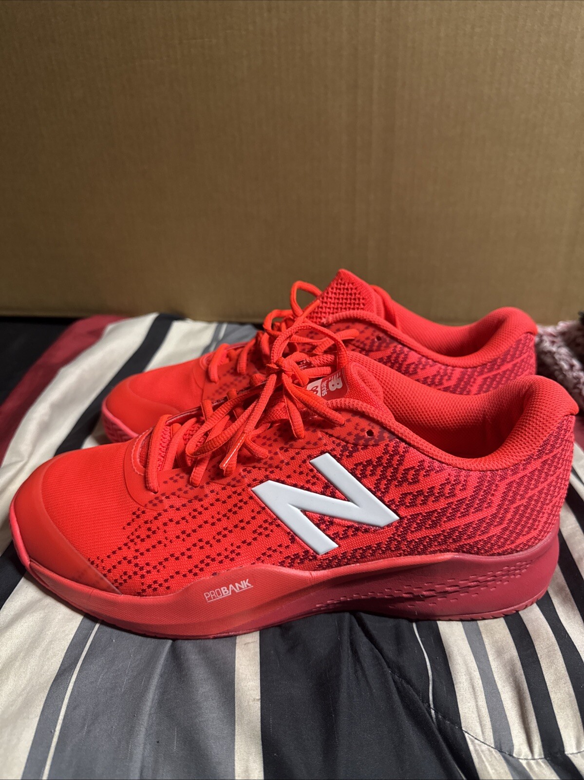 New Balance probank mcy996r3 Tennis Sneaker Mens Sz 11.5 Red
