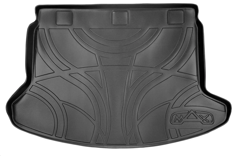 Tapete de assoalho Max forro para todas as condições climáticas tronco forro de carga 2008-2013 Nissan Rogue preto - Imagem 3 de 3