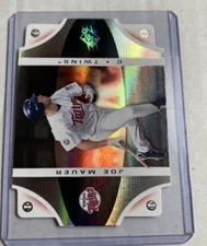 2008 Upper Deck SPX #58-  JOE MAUER Die-Cut