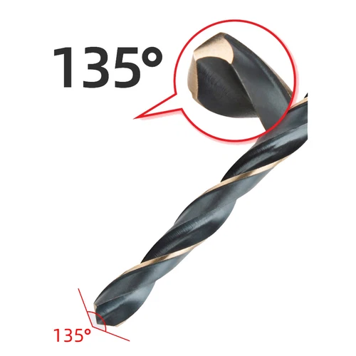 Broca espiral HSS de 0,5 mm-14 mm Broca de cobalto Broca de metal de acero inoxidable - Imagen 5 de 53