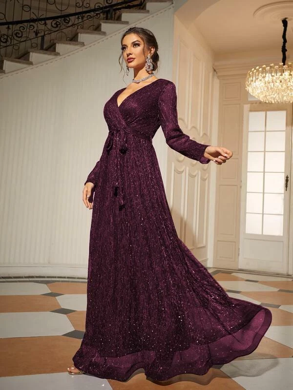 High neck clearance prom dresses long