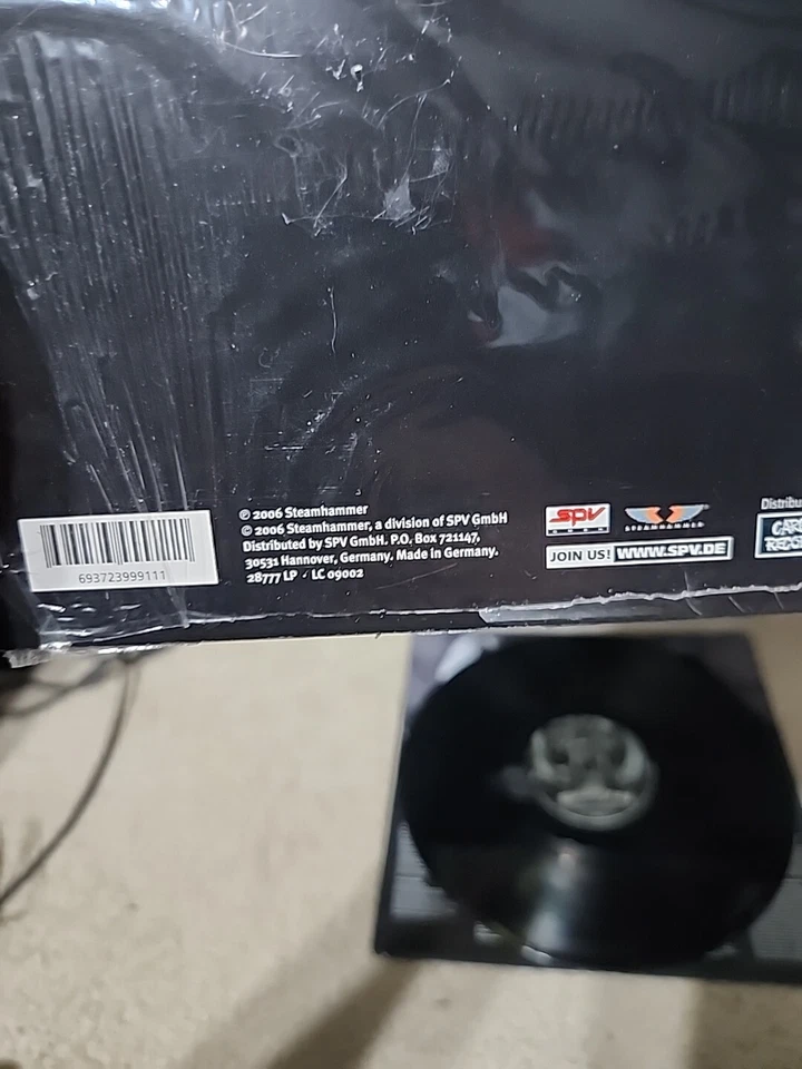 Motorhead Kiss Of Death Lp Vinyl OG 1st 2006 Europe Press Shrink/Insert EX/EX Foto 4 de 4