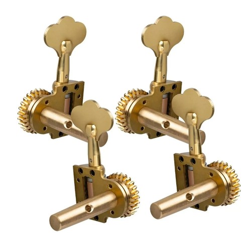 One set Germany style 1/4 - 1/2 double bass machine bass head pegs - Picture 3 of 3
