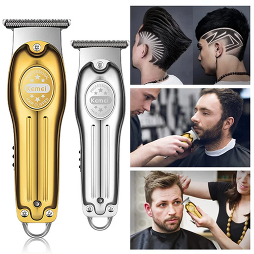Nueva Cortapelos Kemei 0MM T-Blade Eléctrica Recargable Para Hombre KS48 - Imagen 20 de 24