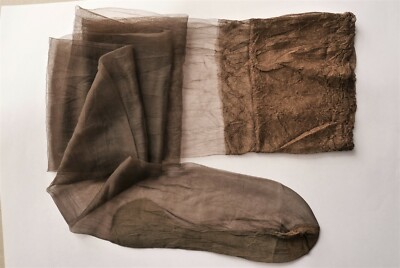 echte Nylons Nylonstrümpfe Gr. M Brenda / Dunkel 15 den OVP
