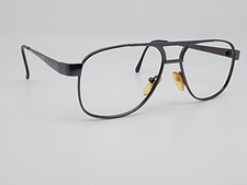 On-Guard OG-044 EN166-F Gunmetal Titanium Safety Aviator Eyeglasses Frame 56mm