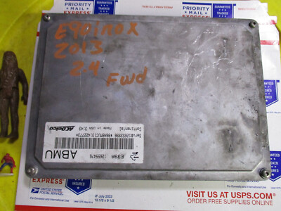   2013 EQUINOX ECM ECU ENGINE COMPUTER MODULE PCM POWER UNIT FWD 2.4L