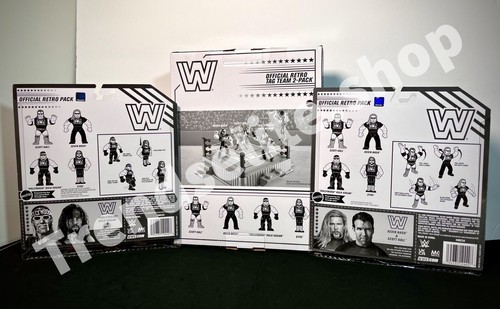 2023 WWE NWO Retro 4-Pack Exclusive - SCOTT HALL, KEVIN NASH, HULK HOGAN, SYXX - Picture 4 of 4