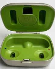 Phonak RIC Hearing Aid Charger With Power Cord And Wall Adaptor. New In Box.