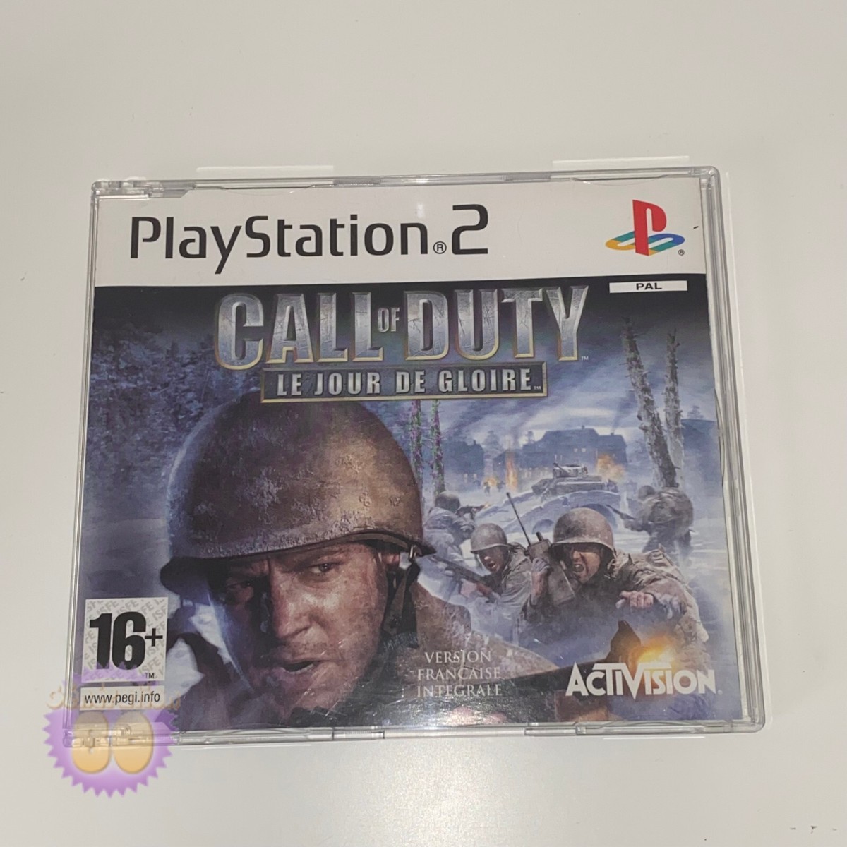 Call of Duty Le Jour De Gloire Jeu Playstation 2 PS2 Complet FR