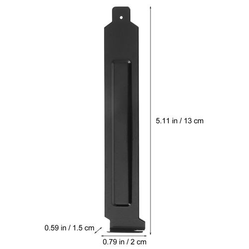 20 PCS Heat Dissipation Dustproof Cover Pci Blank Slot Bracket Plate - Bild 12 von 12