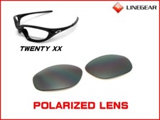 LINEGEAR Flash Negro - Lente Polarizada para Oakley Twenty XX [TW-FB-POLA]