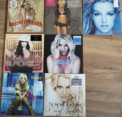 Britney Spears LP Sammlung, Deluxe Edition, Coloured Vinyl, Pop, 12''
