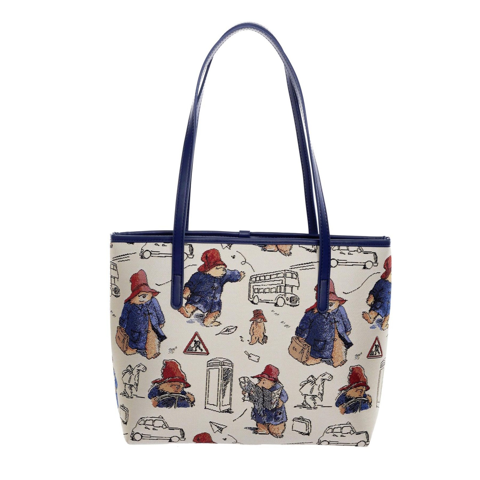 Womens Handbag Paddington Bear Shoulder Tote College Bag Signare Tapestry Gift