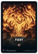 Fiery Theme Card #31 (NM) Jumpstart 2022 J22 Magic MTG