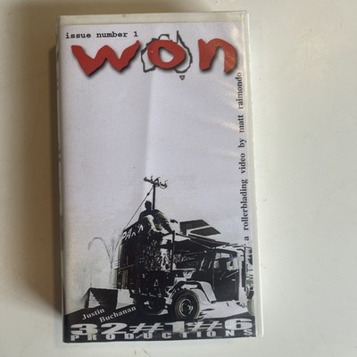 32#1#6 WON Issue 1 Matt Raimondo Inline Rollerblading VHS Video 2001 RARE Video