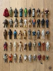 Vintage Lot 50 Star Wars Action Figures Kenner 1977-1983