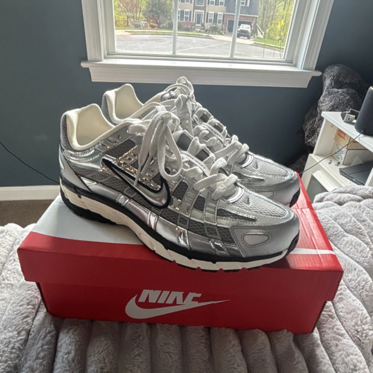 Nike P-6000 White Sail for Sale | Authenticity Guaranteed | eBay