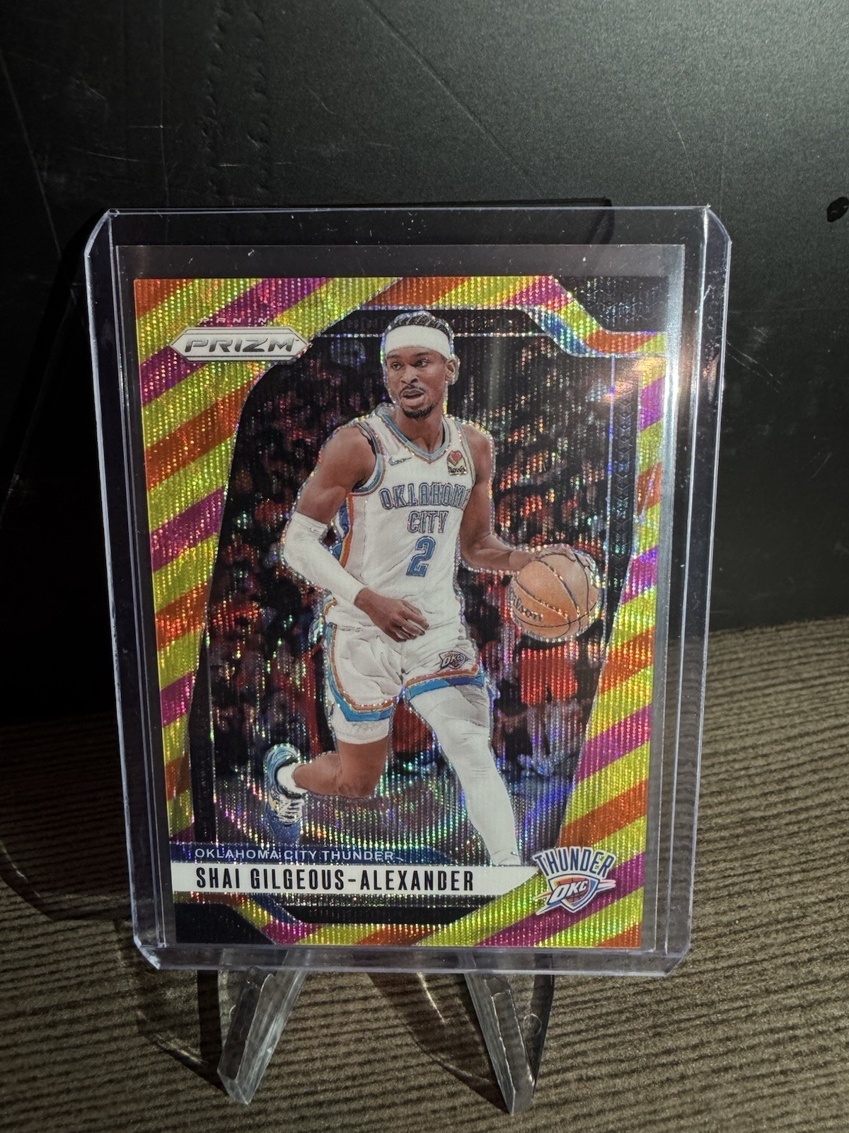 2024-25 Panini Prizm Multi Wave Prizm /88 Shai Gilgeous-Alexander #113 Thunder