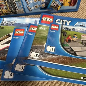 LEGO CITY: High-speed Passenger Train (60051) with tracks in original box